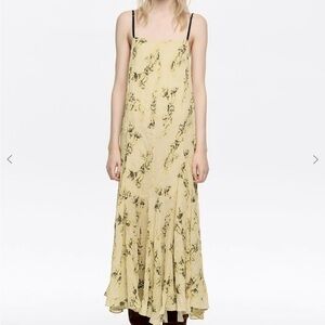 BIMBA Y Lola Yellow Maxi Dress